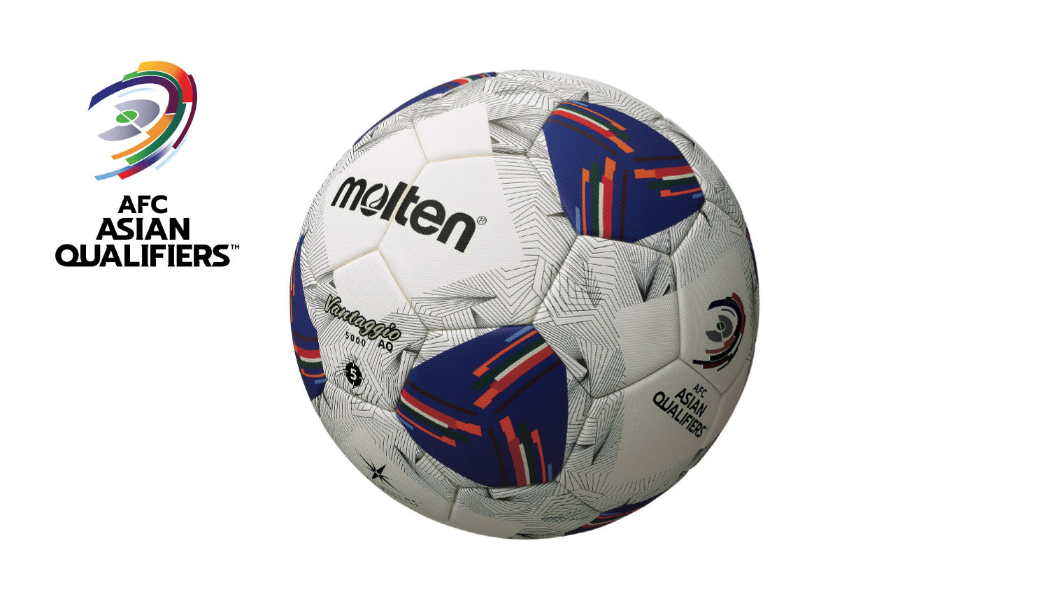 Molten to supply the official match ball for  the AFC Asian Qualifiers™ - Road to 26  held by the Asian Football Confederation