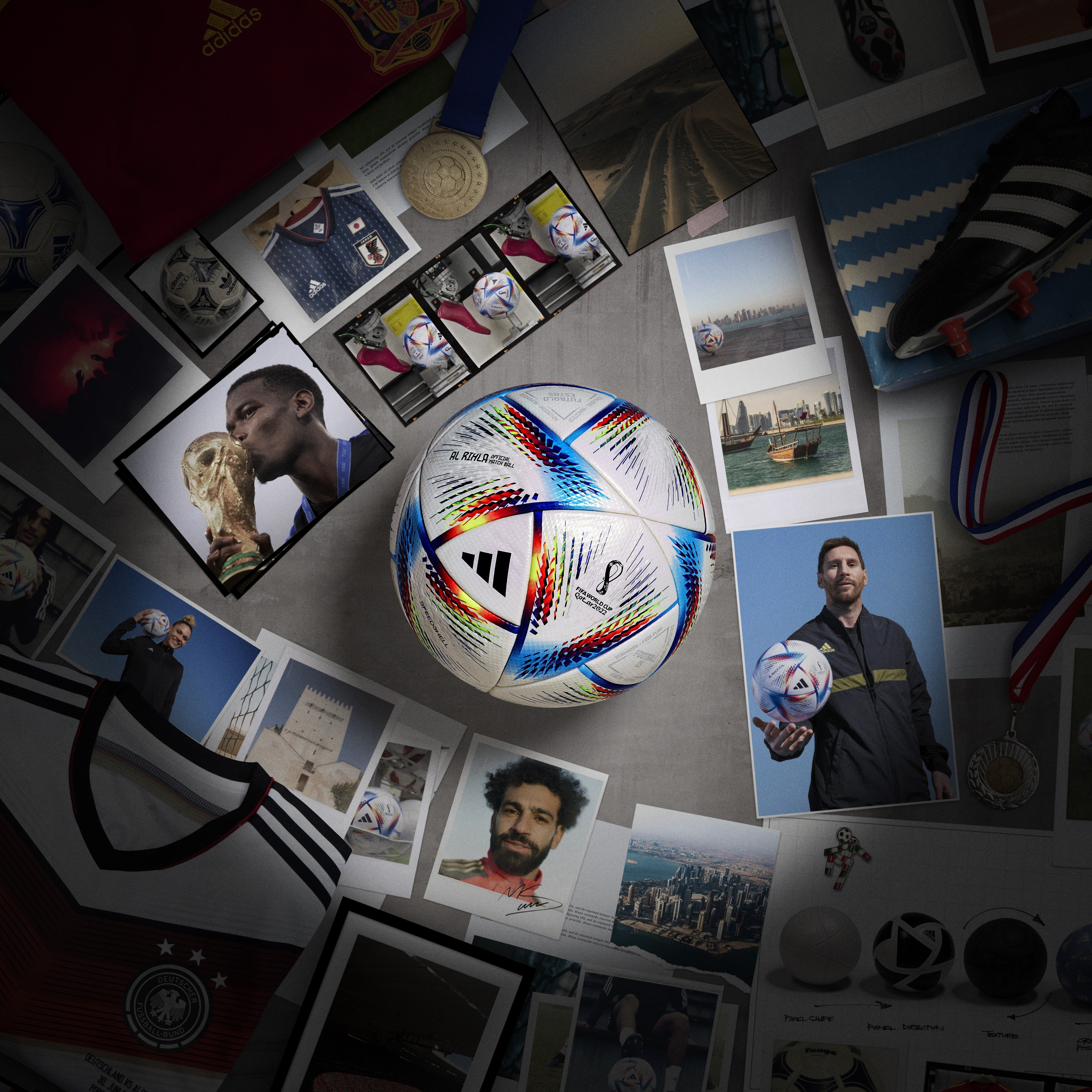 アディダスからFIFA ワールドカップ カタール2022™公式試合球が登場 “世界をつなぐ旅が、ここからはじまる。”