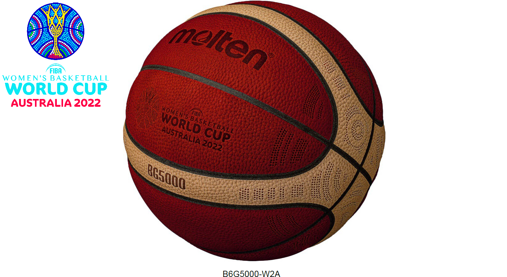 Molten to Supply the Official Game Ball Designed Exclusively for the FIBA Women's Basketball World Cup 2022