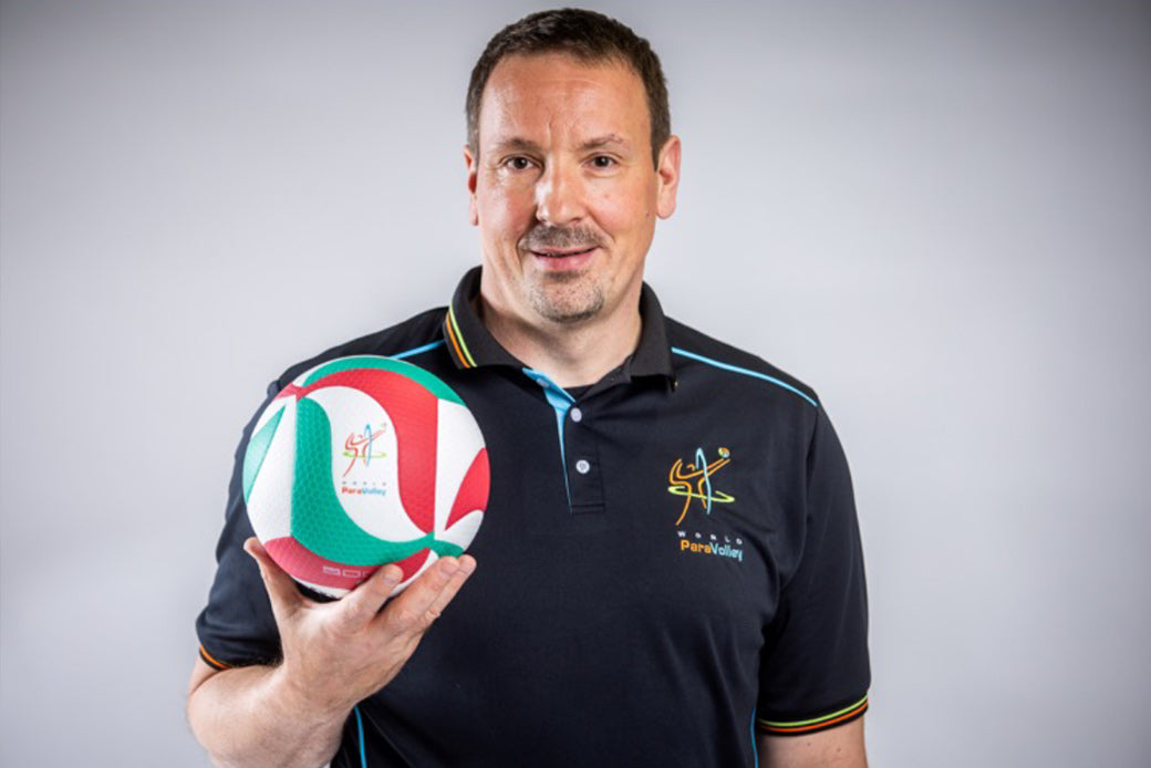 This is my ‘feel the emotion’  Juergen Schrapp, President - World ParaVolley (WPV)