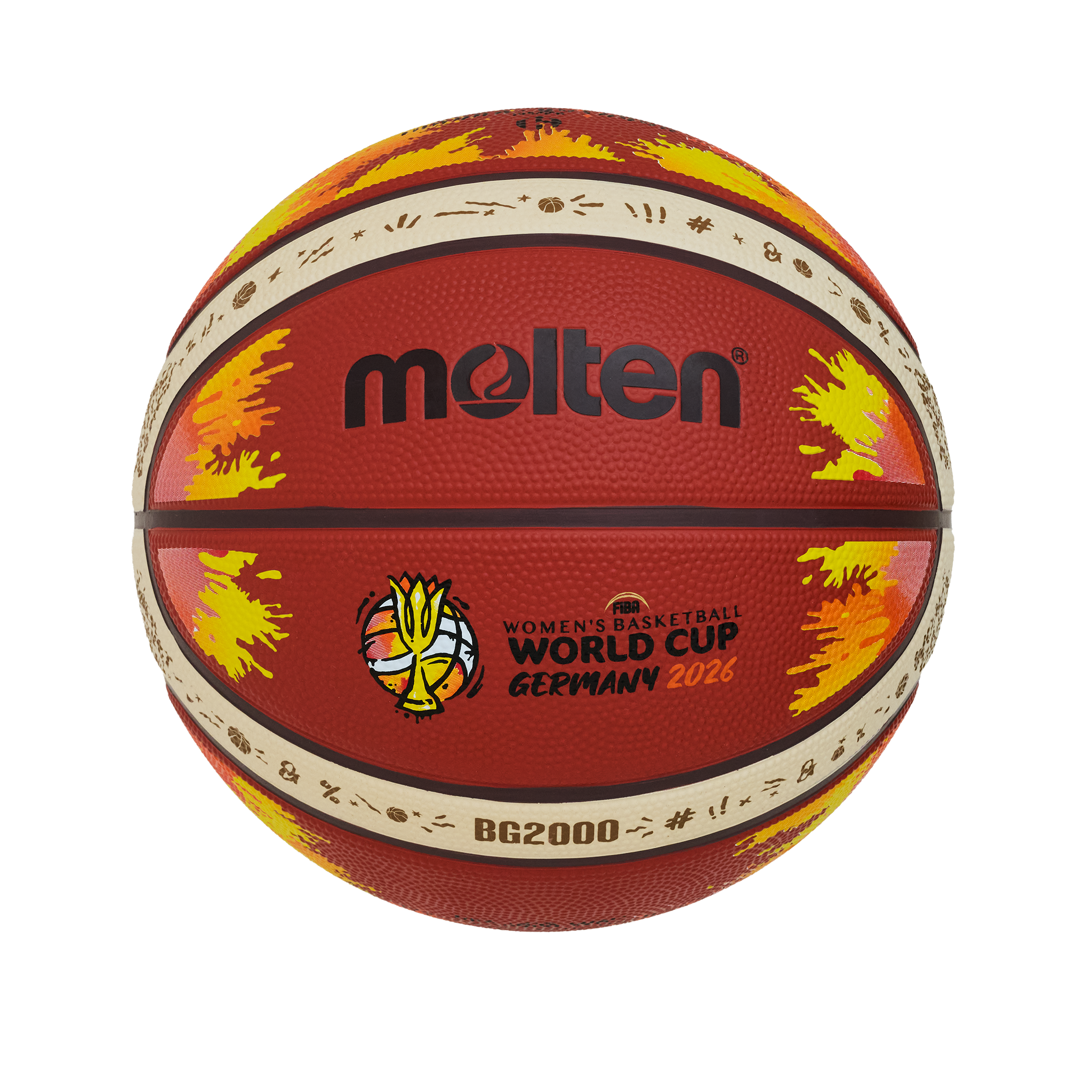 FIBA女子バスケットボールワールドカップ2026 レプリカ BG2000（6号球）