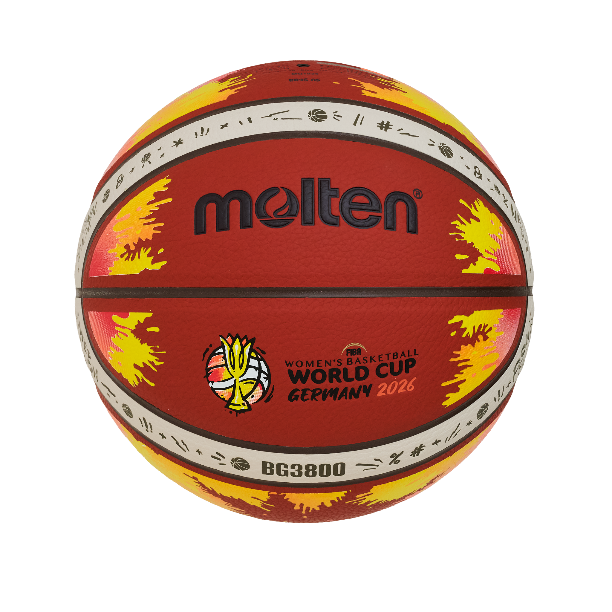 FIBA女子バスケットボールワールドカップ2026 レプリカ BG3800（6号球）