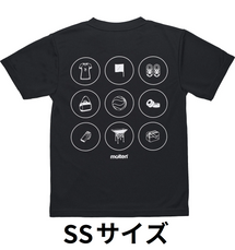 バレーボールTシャツ　黒