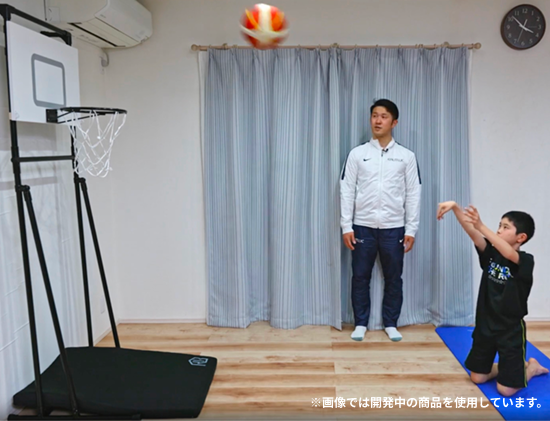 初級者・膝立ちシューティングの練習イメージ