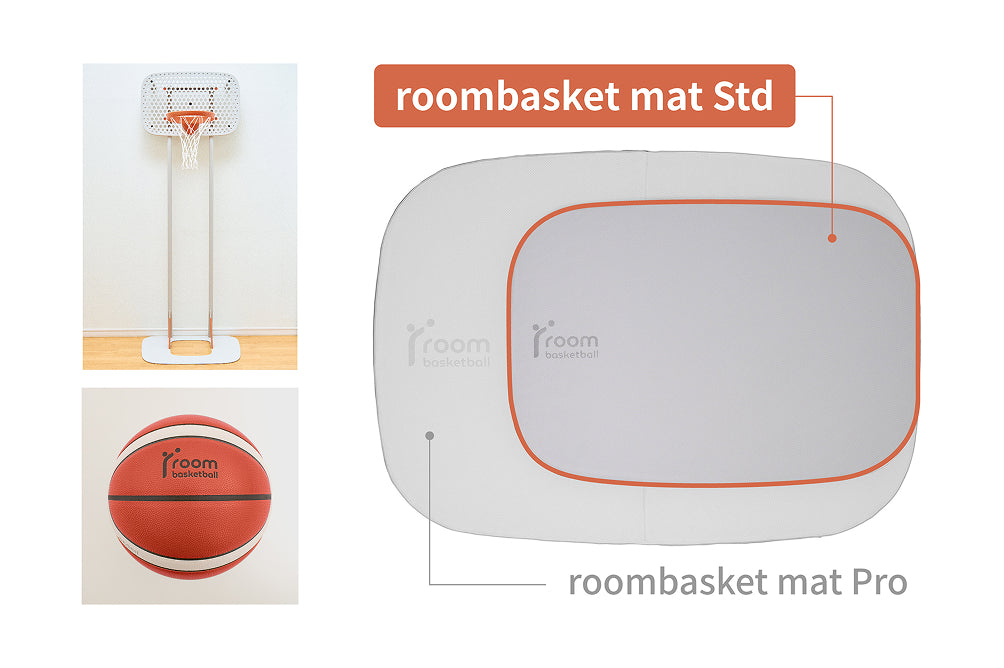 roombasketball シューティングゴールセット ドリブルマットセット Std